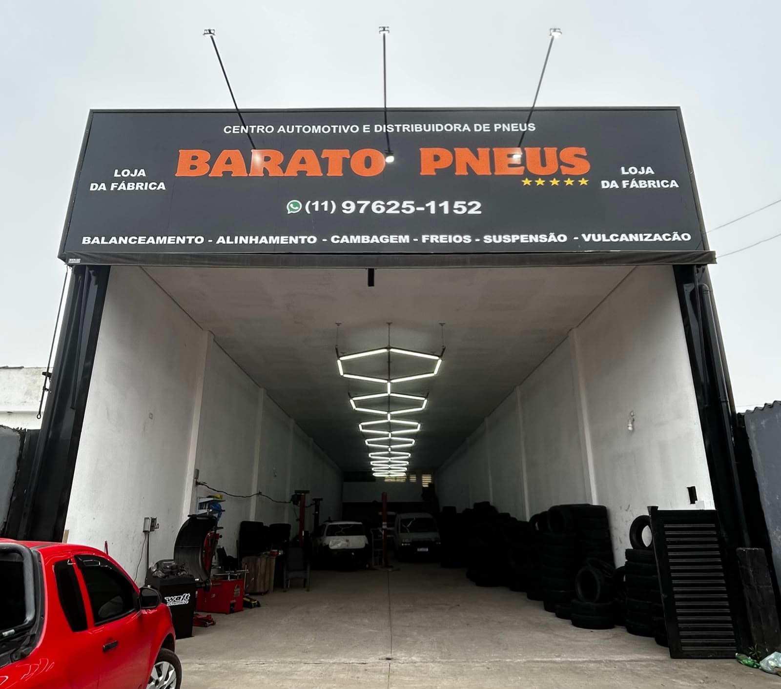 Fachada da Loja Poá